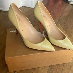 Louboutin size 37. Worn a few times.